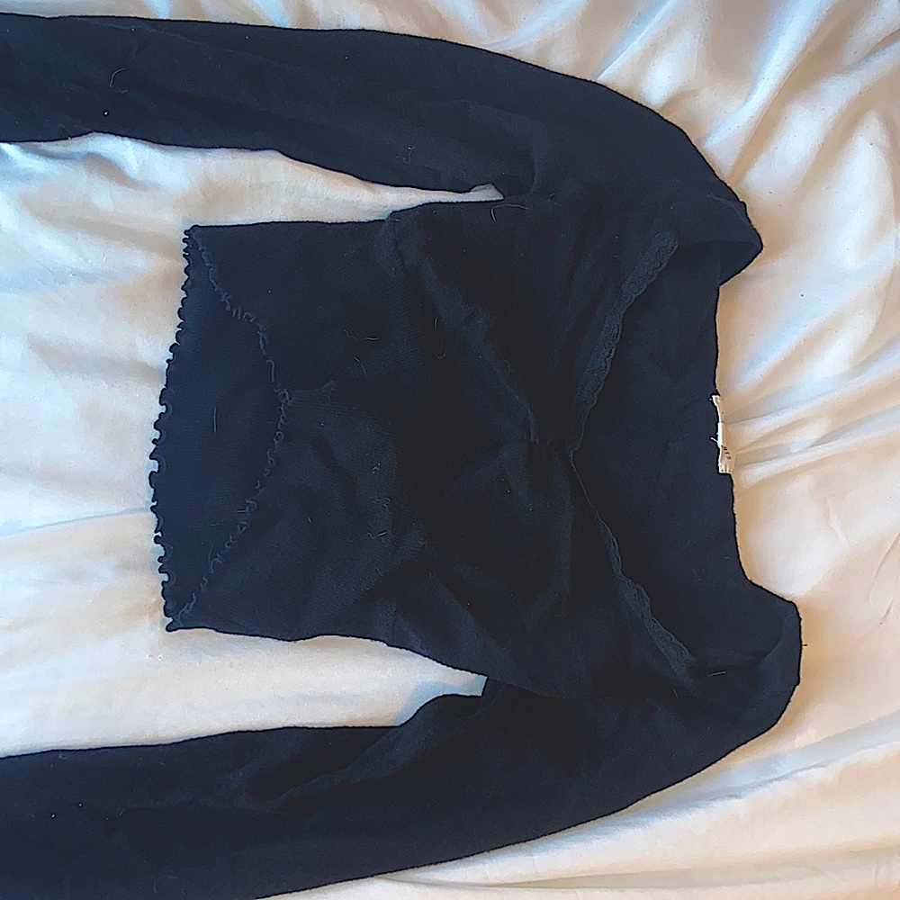 Black juniors shirt NEVER WORN